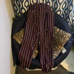 rue 21 striped medium pants
